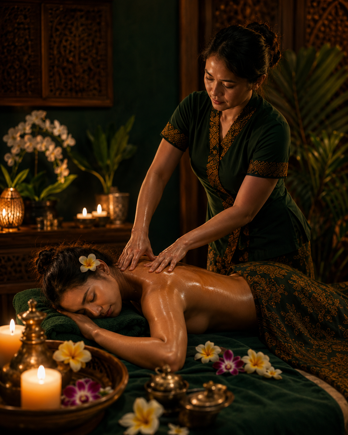 Masaż tajski w salonie Hati Thai