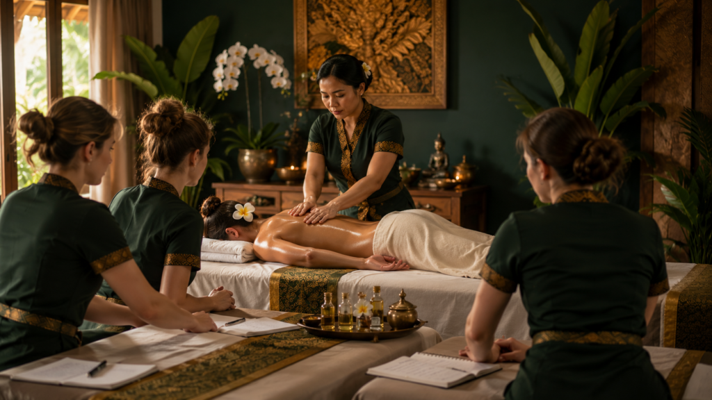 Nauka masażu balijskiego w Hati Thai Academy