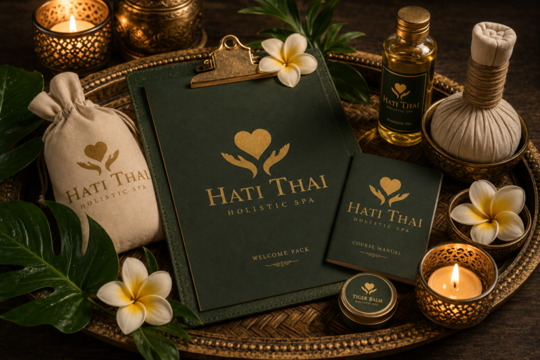 Eleganckie pudełko prezentowe Hati Thai